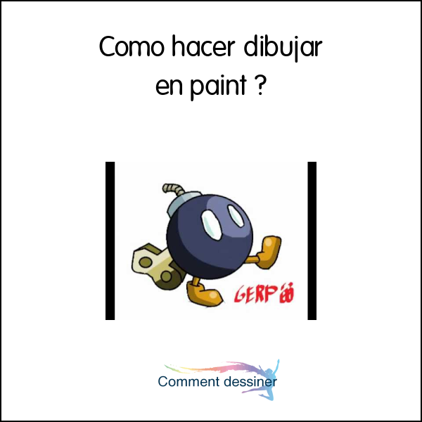 Como hacer dibujar en paint